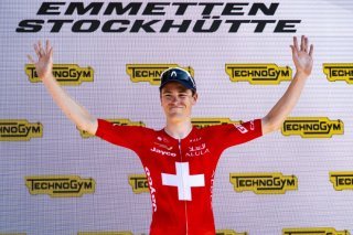 Mauro Schmid est le nouveau champion de Suisse du contre-la-montre KEYSTONE/GIAN EHRENZELLER